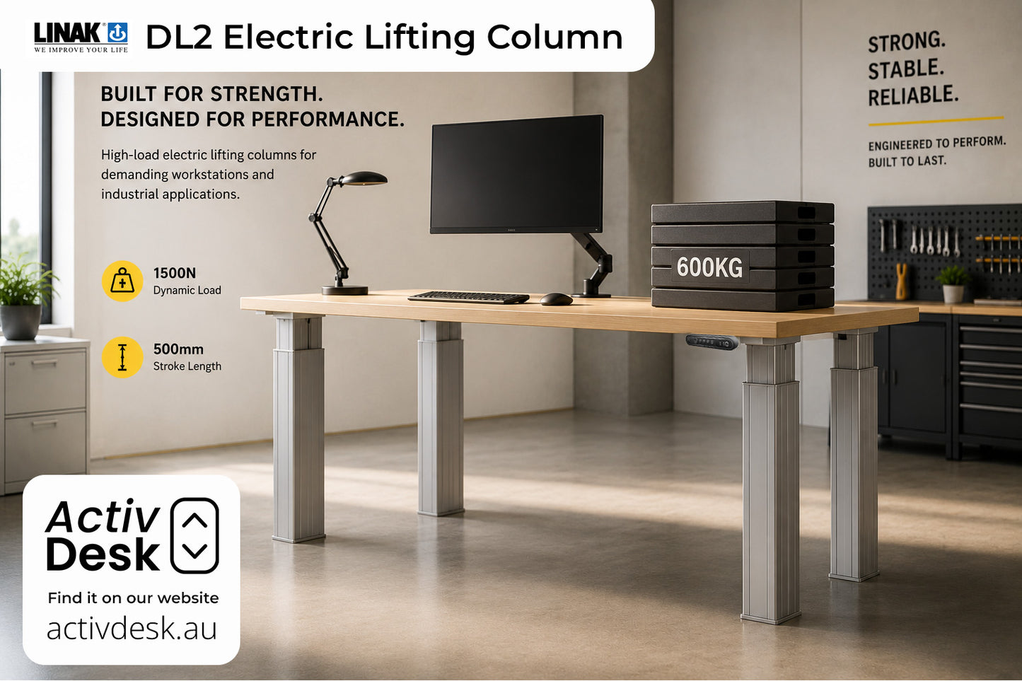DL2 Electric Lifting Column