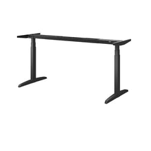 Black Desk frame for the sit and stand desk