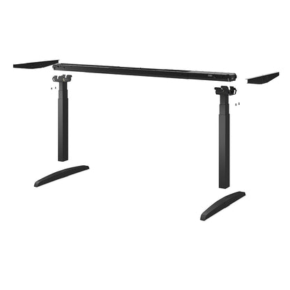 Black Desk frame for the sit and stand desk exploited 