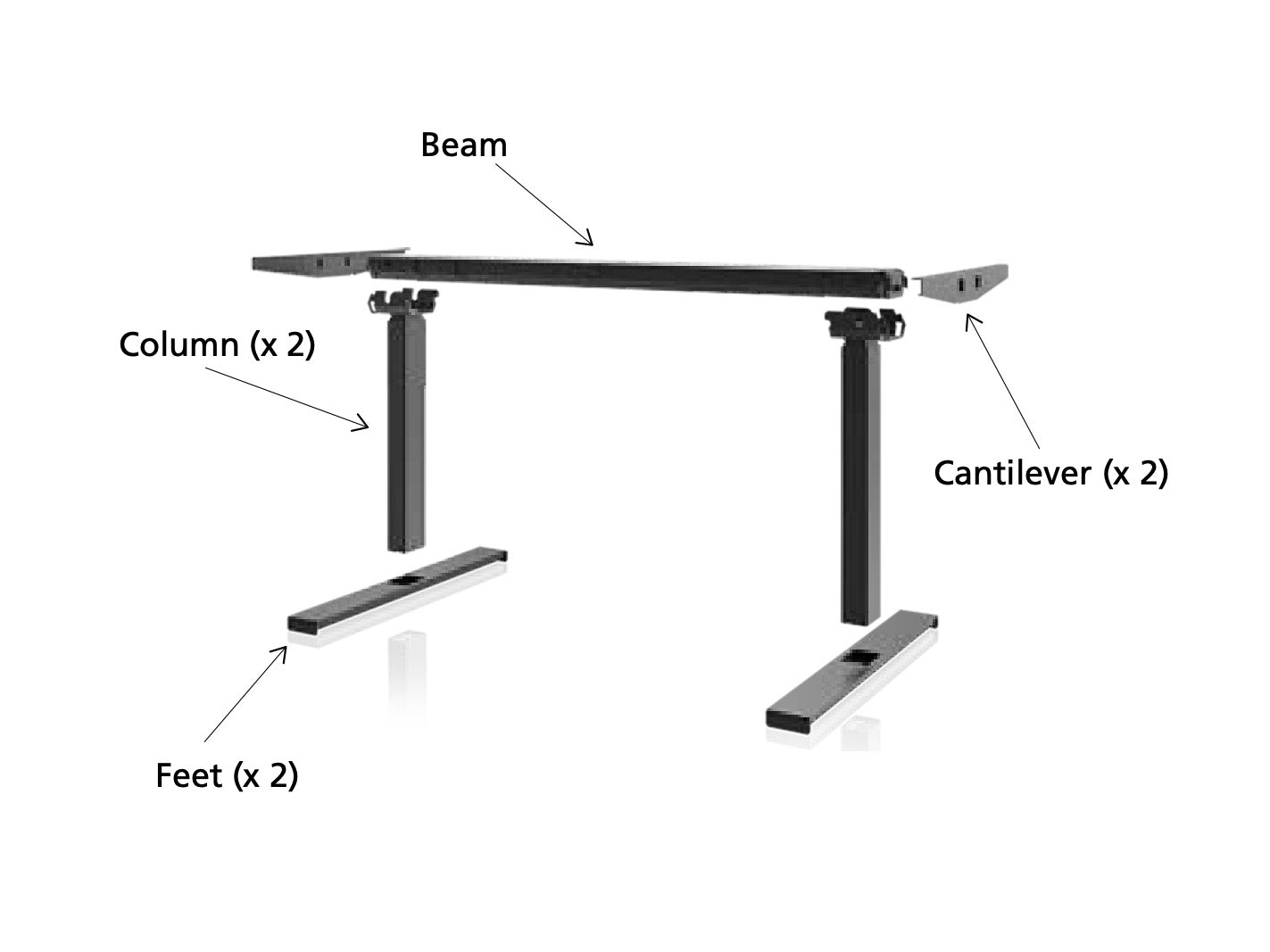 Desk Frame 2