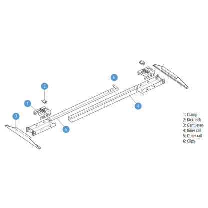 DF1 Adjustable DL6 560 White